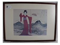 Japanse kunstprint - afbeelding 1 van  4