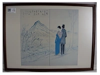 Japanse kunstprint - afbeelding 1 van  4