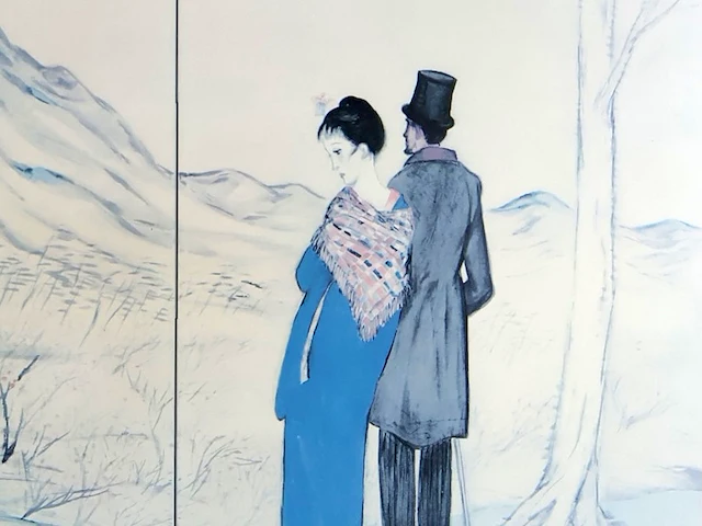 Japanse kunstprint - afbeelding 2 van  4