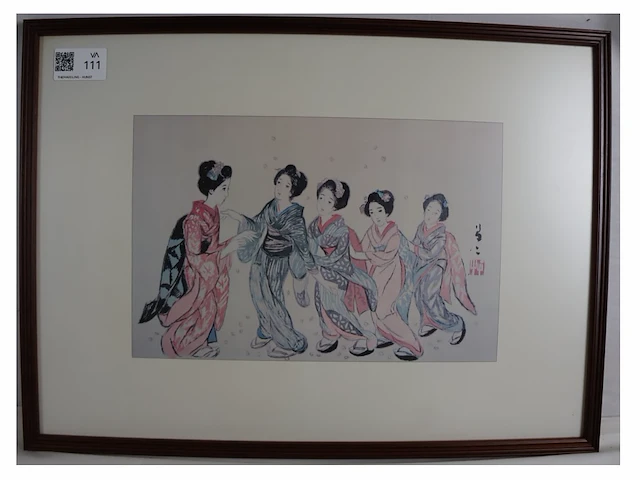 Japanse kunstprint - afbeelding 1 van  4