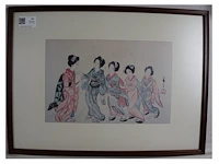 Japanse kunstprint - afbeelding 1 van  4
