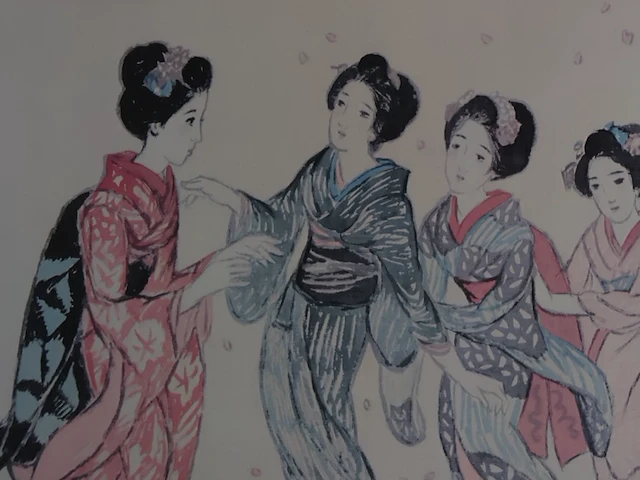 Japanse kunstprint - afbeelding 2 van  4