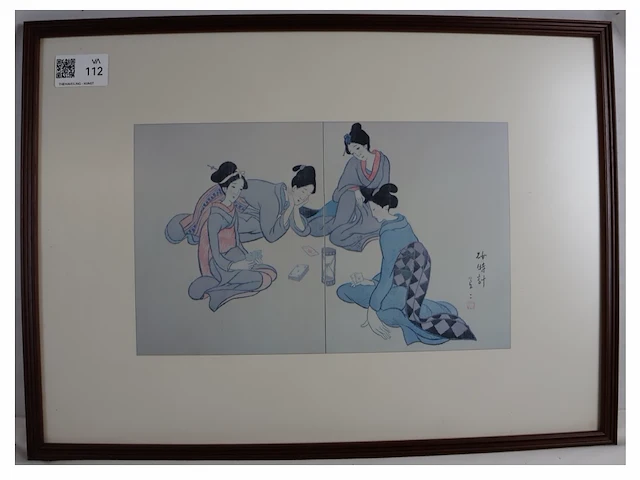 Japanse kunstprint - afbeelding 1 van  4