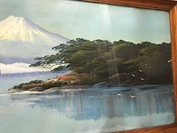 Japanse triptiek schilderijen. begin 1900. - afbeelding 7 van  26