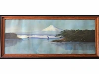 Japanse triptiek schilderijen. begin 1900. - afbeelding 11 van  26