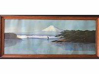 Japanse triptiek schilderijen. begin 1900. - afbeelding 13 van  26