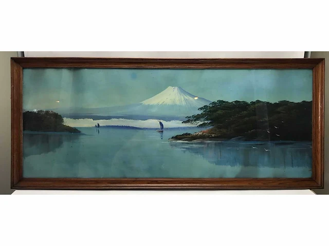 Japanse triptiek schilderijen. begin 1900. - afbeelding 20 van  26