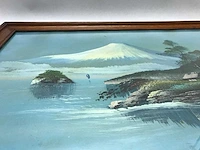 Japanse triptiek schilderijen. begin 1900. - afbeelding 23 van  26