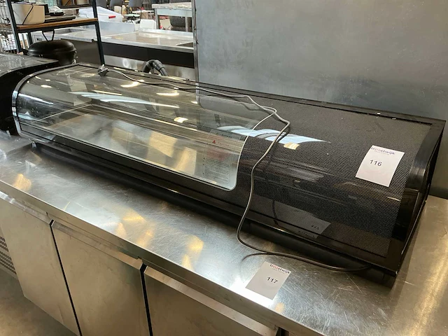 Jaru rts-62b sushi koelvitrine - afbeelding 1 van  5