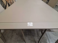Jati-kebon alu tuintafel aspen champagne mat 200 x 100cm - afbeelding 4 van  4