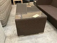 Jati-kebon sunloom bijzettafel 120 x 60cm brown - afbeelding 1 van  3