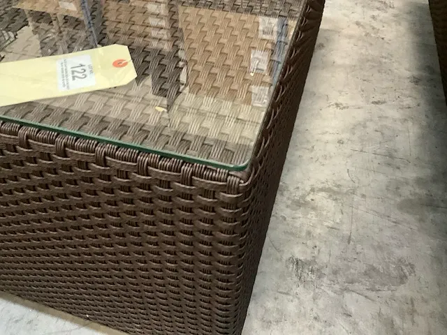 Jati-kebon sunloom bijzettafel 120 x 60cm brown - afbeelding 2 van  3