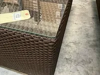 Jati-kebon sunloom bijzettafel 120 x 60cm brown - afbeelding 2 van  3
