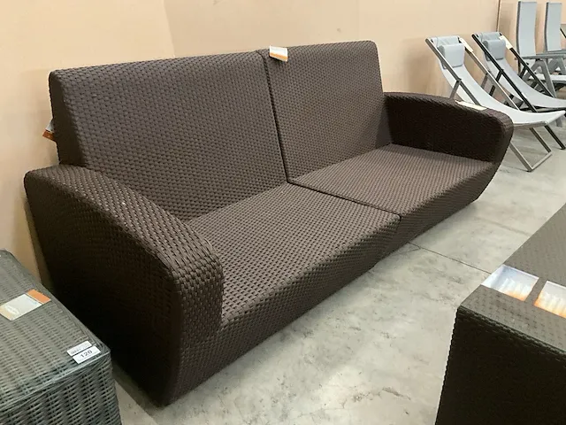 Jati-kebon sunloom lounge zetel 230 x 95cm brown - afbeelding 1 van  4