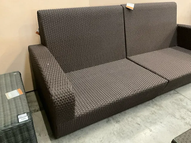 Jati-kebon sunloom lounge zetel 230 x 95cm brown - afbeelding 2 van  4