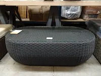 Jati-kebon sunloom salontafel ovaal 105cm - afbeelding 2 van  3