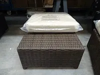 Jati-kebon sunloom salontafel vierkant 55 x 55cm bruin - afbeelding 3 van  3