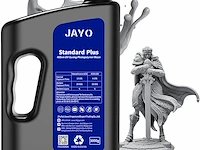 Jayo 3d printer hars 2kg - donkergrijs - afbeelding 1 van  4