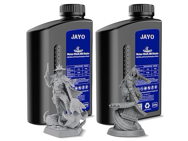 Jayo 3d printer hars 2kg - grijs + donkergrijs - afbeelding 1 van  5