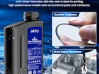Jayo 3d printer hars 2kg - grijs + donkergrijs - afbeelding 3 van  5