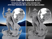 Jayo 3d printer hars 2kg - grijs + donkergrijs - afbeelding 4 van  5