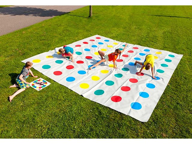 Jb - twister mat - reuze twister mat - afbeelding 2 van  2