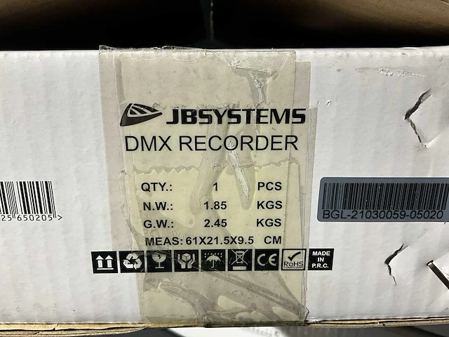 Jb systems dmx recorder - afbeelding 4 van  4