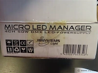 Jb systems light micro led manager 50w - afbeelding 5 van  5