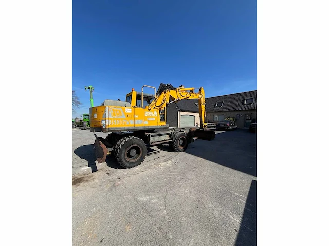 Jcb - 1995 - js 130w - banden graafmachine - afbeelding 15 van  20