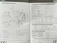 Jcb 10-delige set accugereedschappen - afbeelding 14 van  25