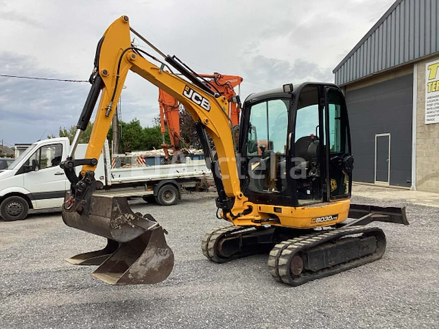 Jcb 8030 zts minigraafmachine - 2010 - 2.288 uur - afbeelding 1 van  10