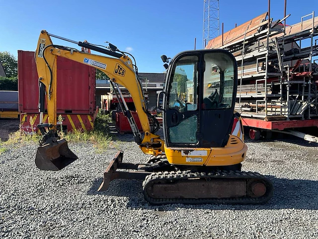 Jcb 8035 minigraafmachine - afbeelding 13 van  17
