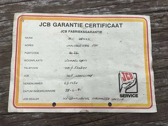 Jcb bull - 1990 - afbeelding 18 van  27