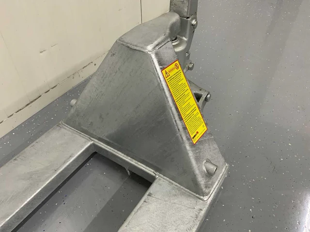 Jd - hpt 2500 gegalvaniseerde pompwagen - hand hydraulische palletwagen - afbeelding 4 van  12