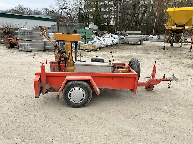 J.de buyser kernboormachine op remorque - afbeelding 12 van  21