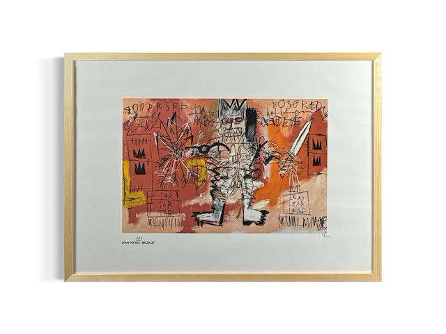 Jean-michel basquiat - gelimiteerde editie - afbeelding 1 van  1