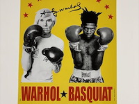 Jean michel basquiat & andy warhol - afbeelding 1 van  1