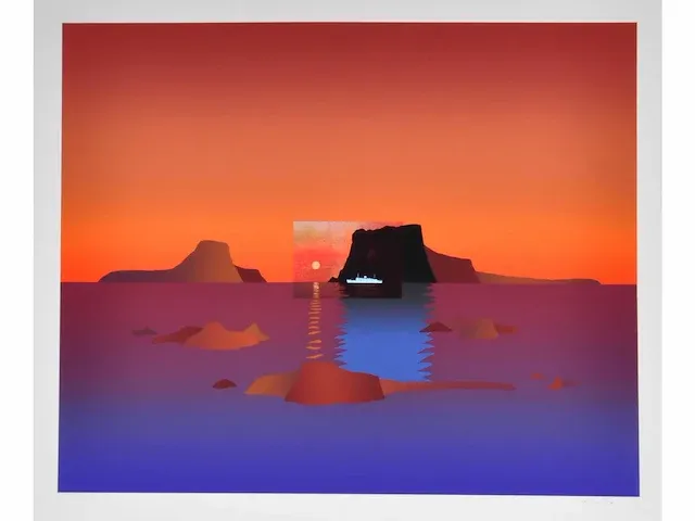 Jean-michel folon (ukkel 1934-2005) - afbeelding 1 van  6