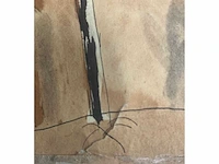 Jeanot bürgi - de kruisiging - aquarel - afbeelding 4 van  6