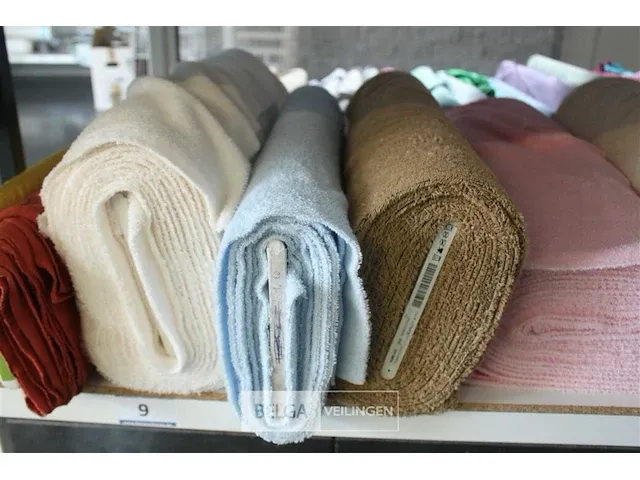 Jeans, badstof, spons stof op rol/houder - afbeelding 5 van  5