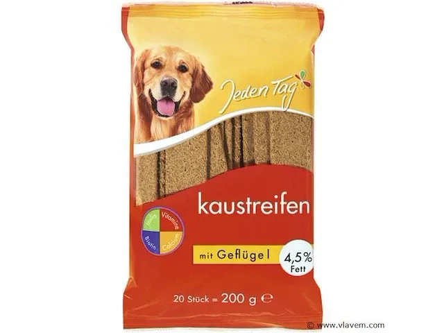 Jeden tag kauwsticks 200gr 13 zakken - afbeelding 1 van  1