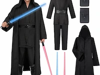 Jedi kostuum met blauwe lightsaber (large) - afbeelding 1 van  3