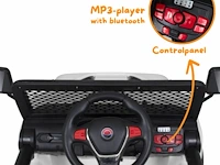 Jeep 4x4 elektrische kinderauto 12v - 1 tot 6 jaar - rubberen banden - wit (nieuw) - afbeelding 4 van  7