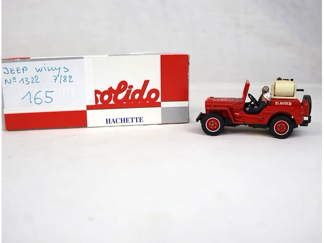 Jeep willys n°1322 7/82 (165) - afbeelding 1 van  2