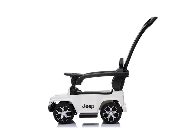 Jeep wrangler 2-in-1 loopauto - 1 tot 3 jaar - wit - afbeelding 2 van  3