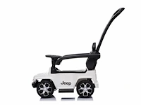 Jeep wrangler 2-in-1 loopauto - 1 tot 3 jaar - wit - afbeelding 2 van  3