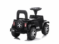 Jeep wrangler loopauto met duwstang - zwart - afbeelding 2 van  8