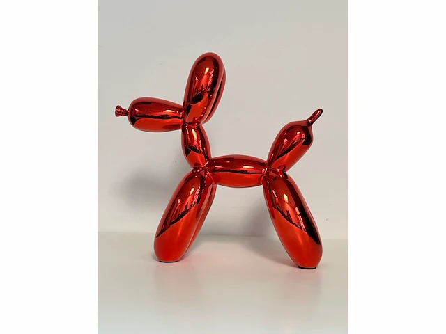 Jeff koons (naar) - balloon dog red - afbeelding 2 van  4