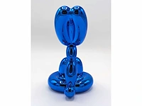 Jeff koons standbeeld (naar) "konijn" (blauw) - afbeelding 3 van  4