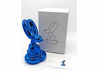 Jeff koons standbeeld (naar) "konijn" (blauw) - afbeelding 4 van  4